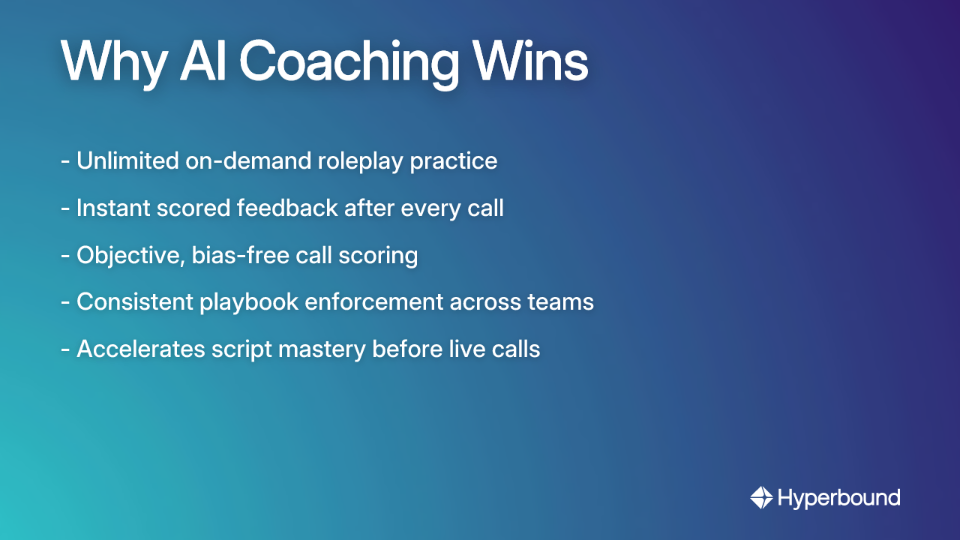 Why AI Coaching Wins