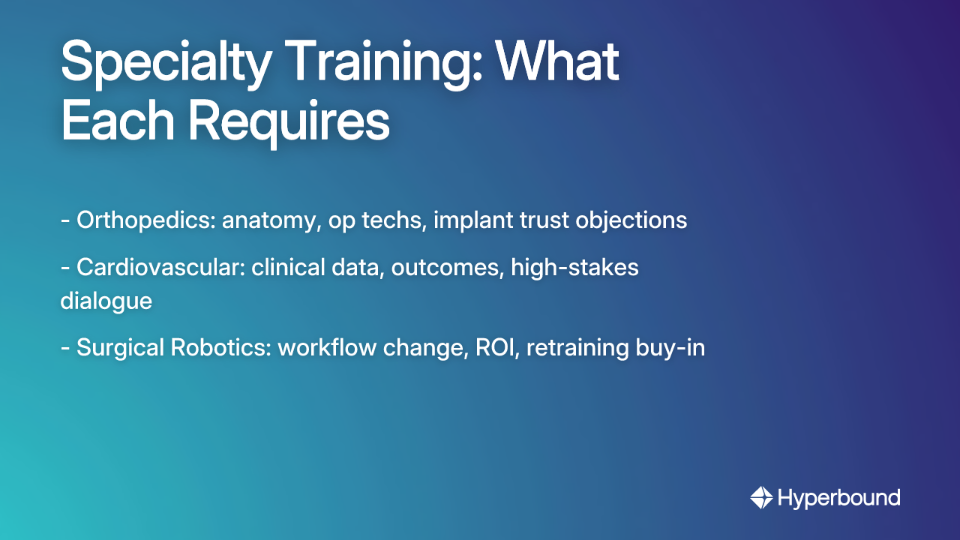 Specialty Training: What Each Requires