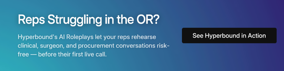 Reps Struggling in the OR?