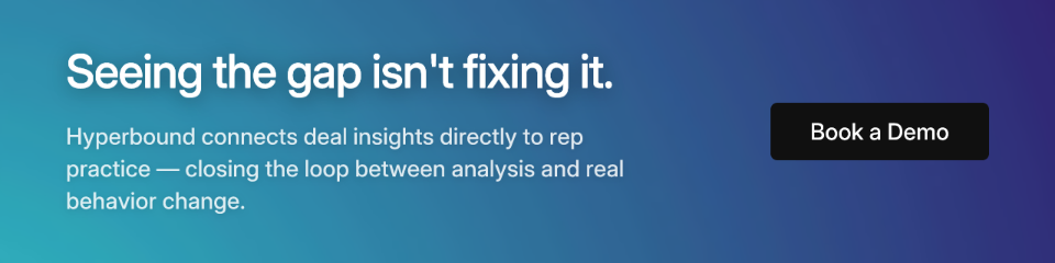 Seeing the gap isn't fixing it.