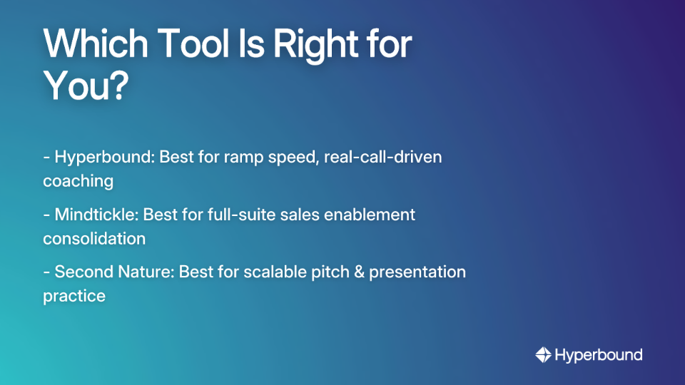 Which Tool Is Right for You?