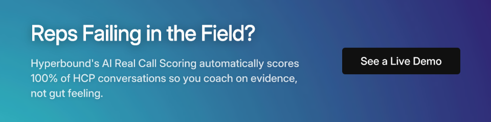 Reps Failing in the Field?