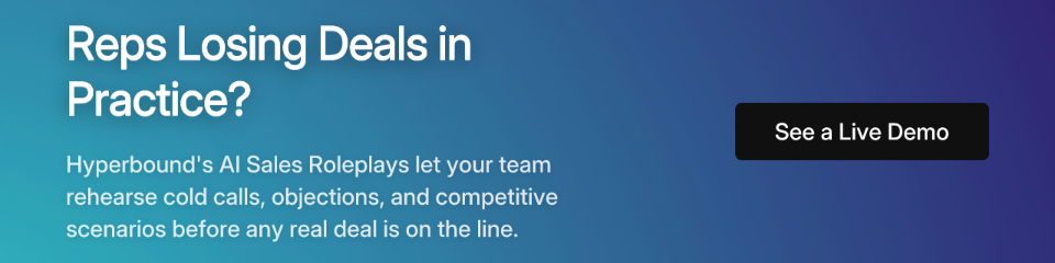 Reps Losing Deals in Practice?