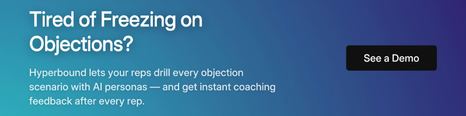 Tired of Freezing on Objections?