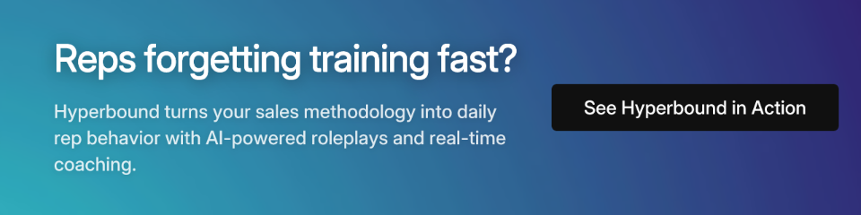Reps forgetting training fast?
