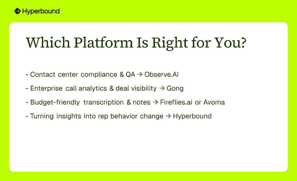 Which Platform Is Right for You?
