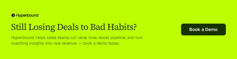 Still Losing Deals to Bad Habits?