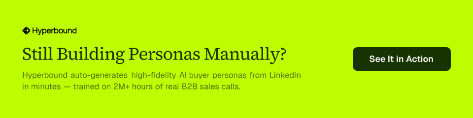 Still Building Personas Manually?