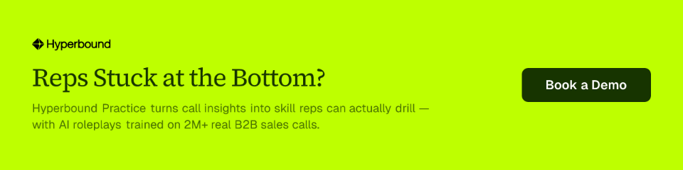 Reps Stuck at the Bottom?