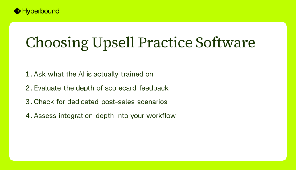 Choosing Upsell Practice Software