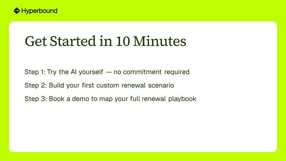 Get Started in 10 Minutes