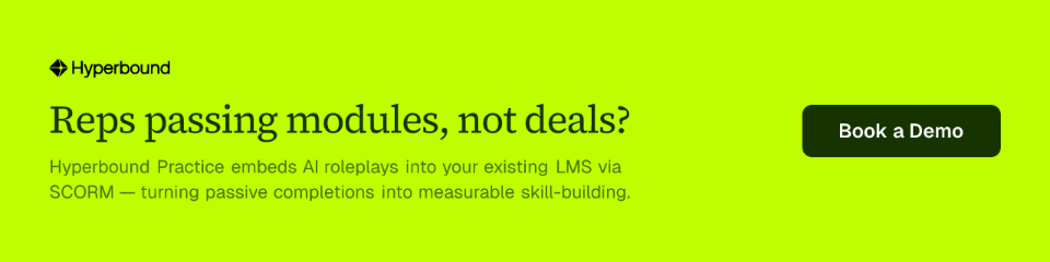 Reps passing modules, not deals?