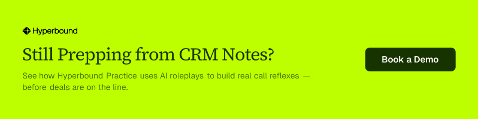 Still Prepping from CRM Notes?