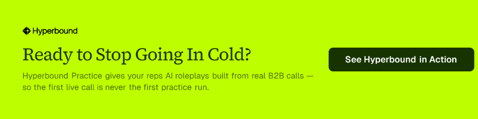 Ready to Stop Going In Cold?
