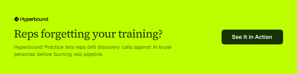 Reps forgetting your training?