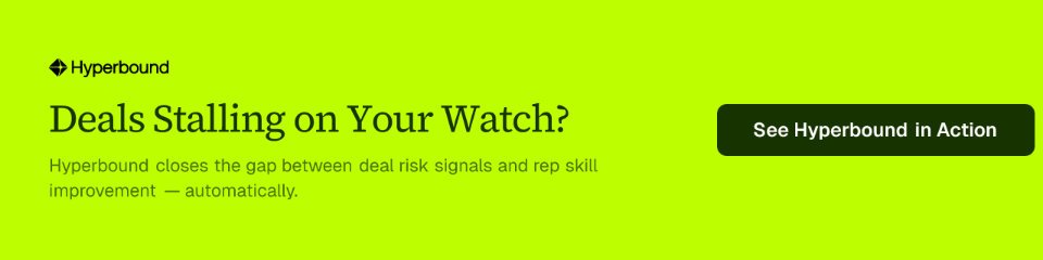 Deals Stalling on Your Watch?