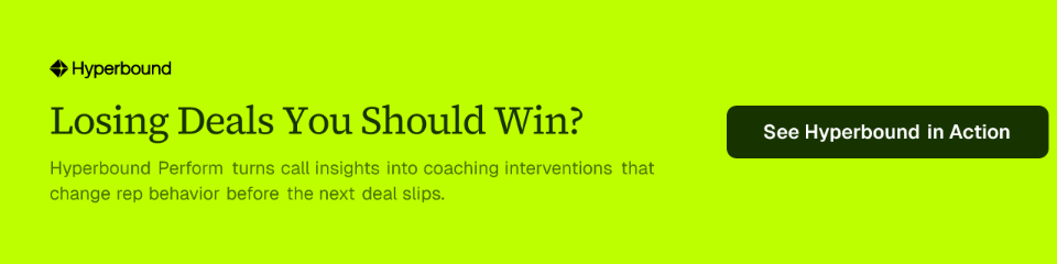 Losing Deals You Should Win?