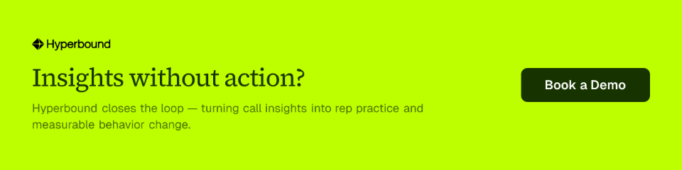 Insights without action?
