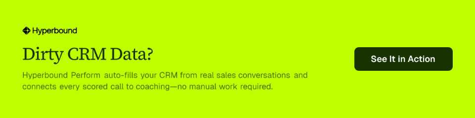 Dirty CRM Data?
