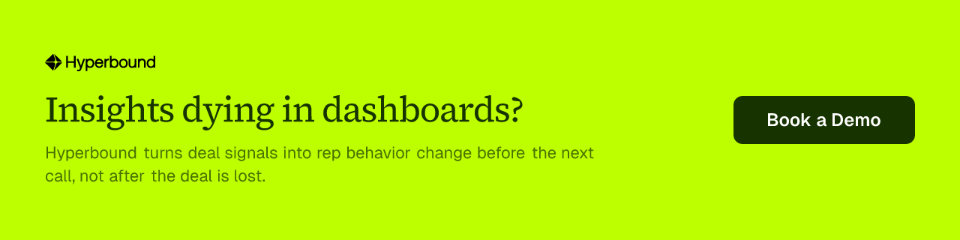Insights dying in dashboards?