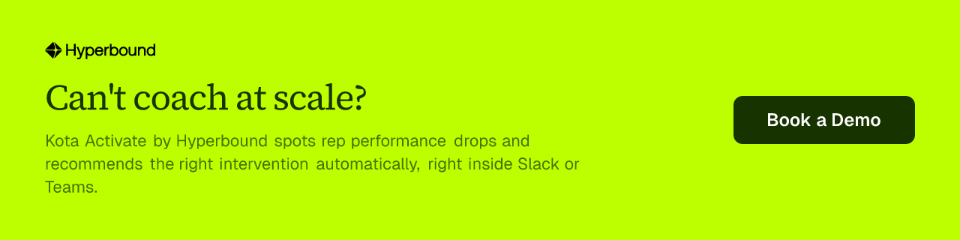 Can't coach at scale?