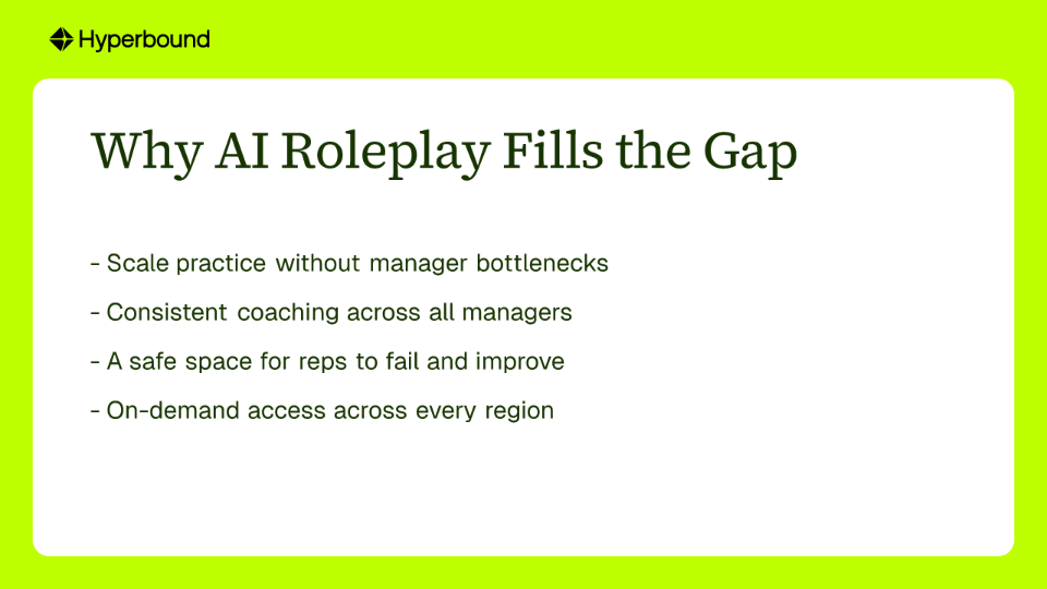 Why AI Roleplay Fills the Gap