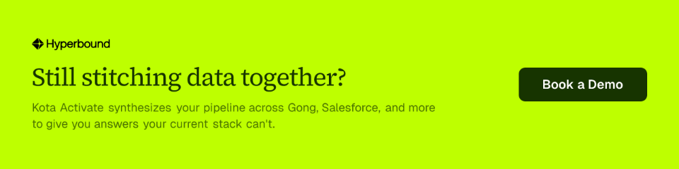Still stitching data together?