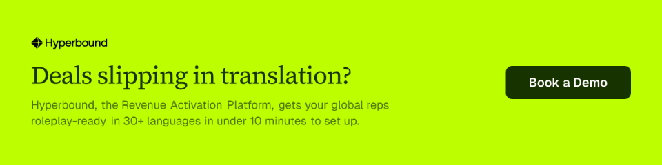 Deals slipping in translation?