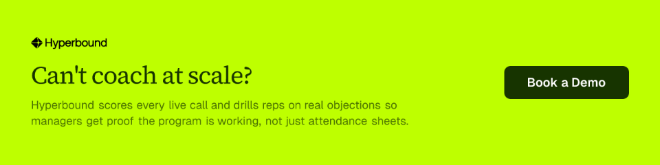 Can't coach at scale?