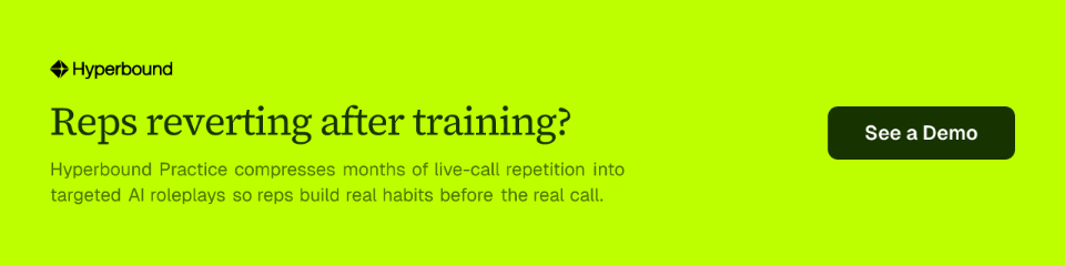 Reps reverting after training?