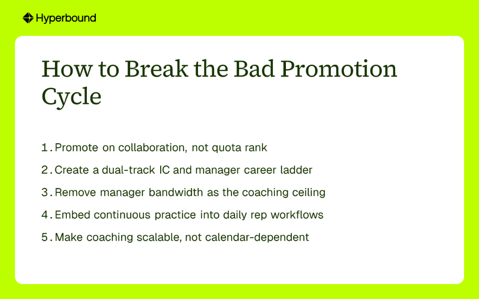 How to Break the Bad Promotion Cycle