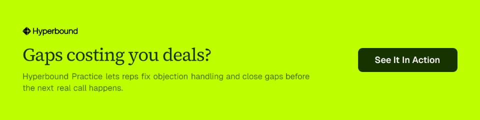 Gaps costing you deals?