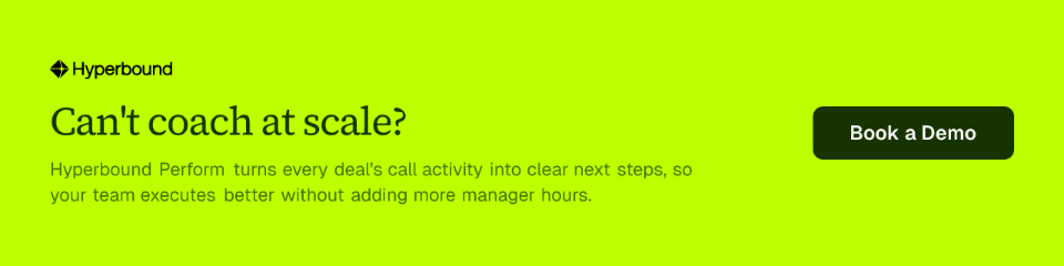 Can't coach at scale?