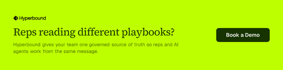 Reps reading different playbooks?