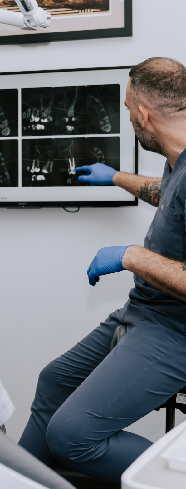 Modern endodontic equipment used by Dr. Adam Watt in his Glasgow practice, Broomhill Dental.