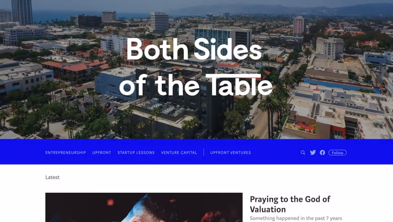 Both Sides of the Table website