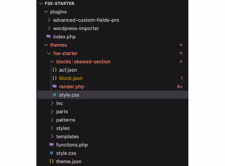 An image showing WordPress FE feature
