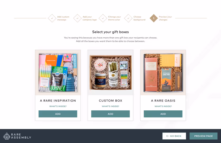An example of WooCommerce Custom Box Design Preview