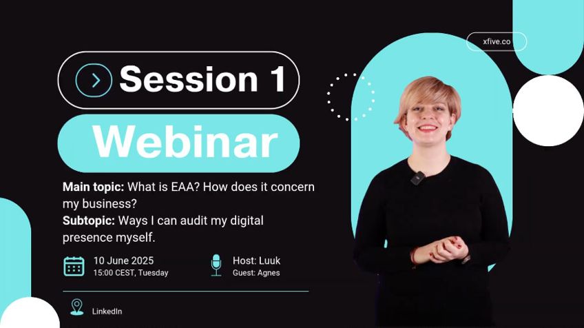 The EAA compliance webinar session