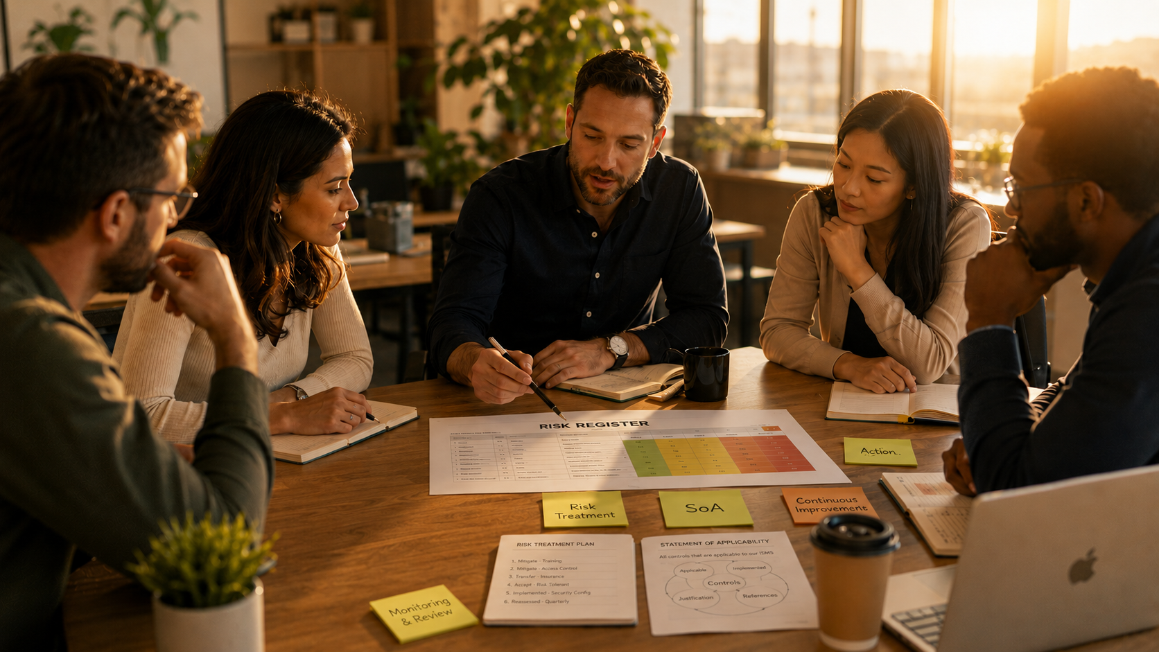 ISO 27001 Roadmap Part 7: Risk Treatment, Statement of Applicability and Continuous Improvement