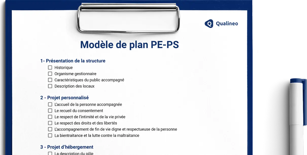 Modèle PDF : plan PE-PS structurant projet d’établissement et projet de service en secteur médico-social – Qualineo