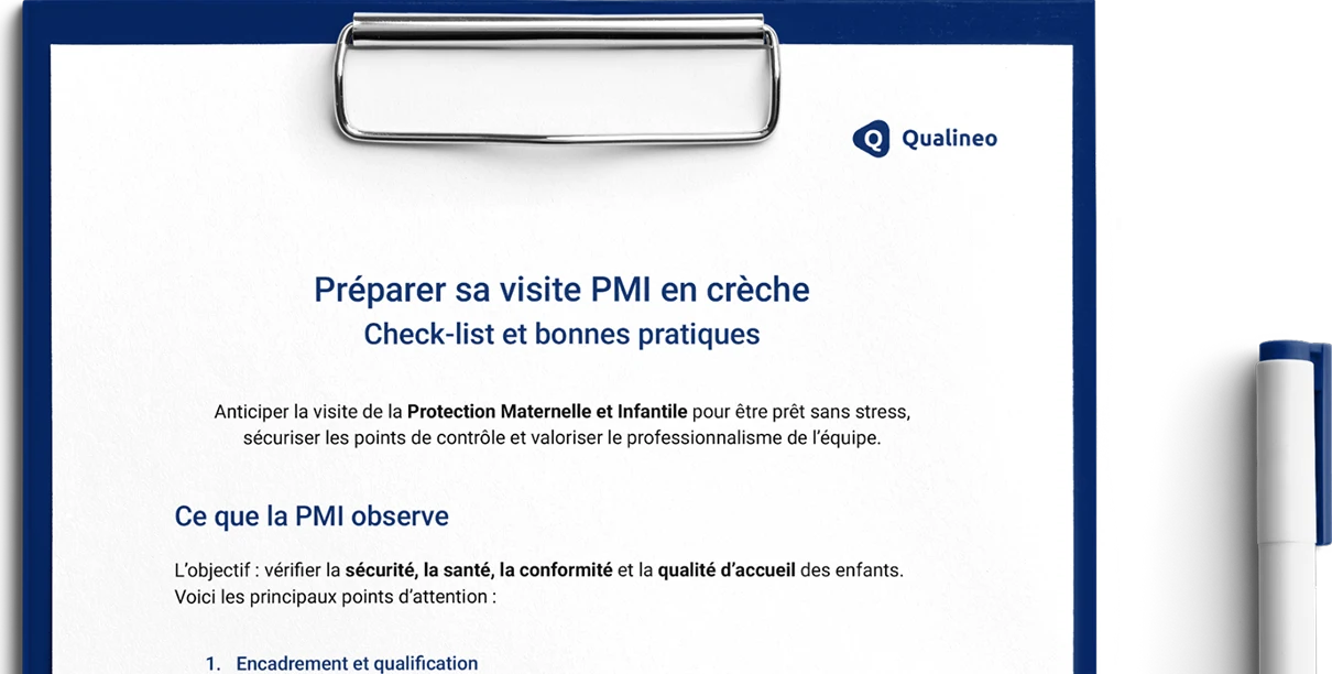 Check-list : Préparer sa visite PMI en crèche – Qualineo