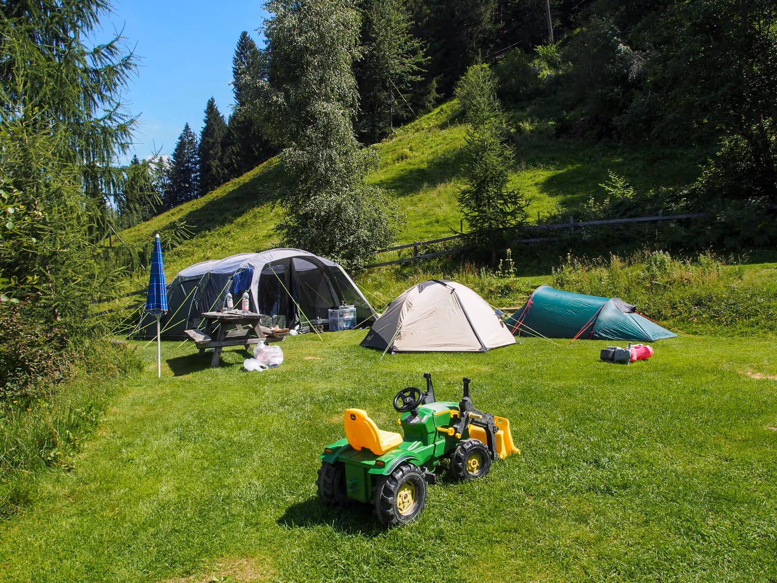 Ein Campingplatz für die ganze Familie