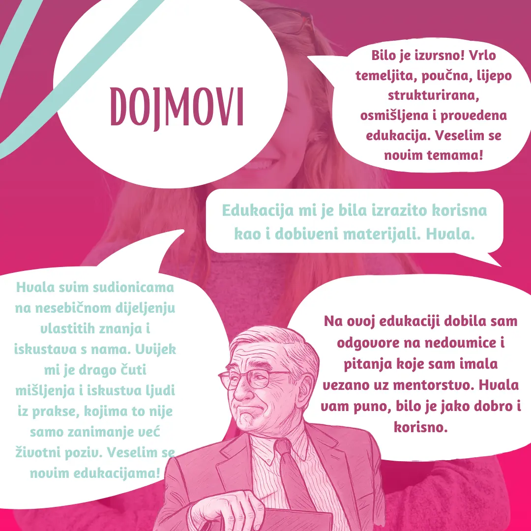 Dojmovi s edukacije, preporuke