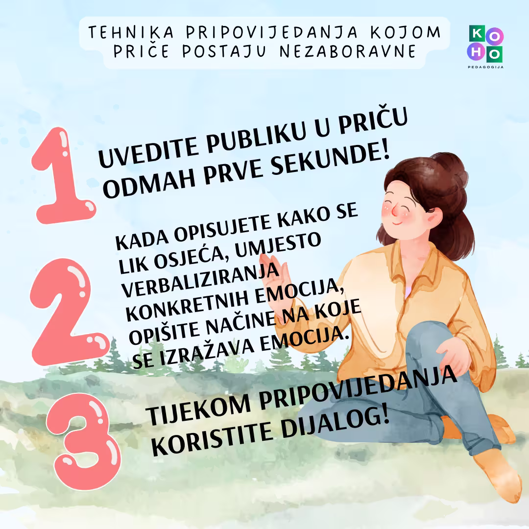 3 storytelling tehnike.