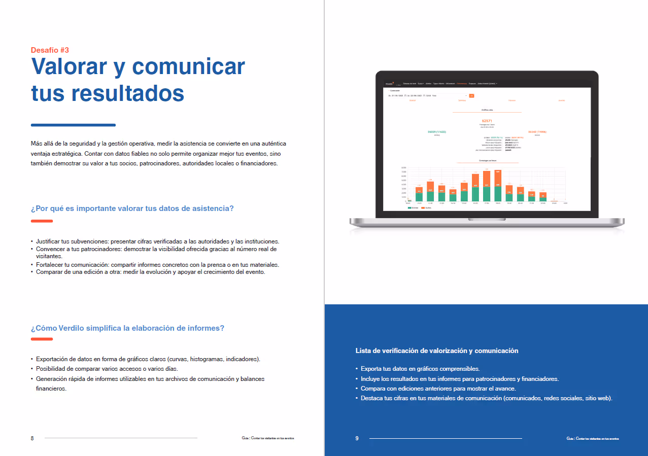 análisis de afluencia en espacios de eventos