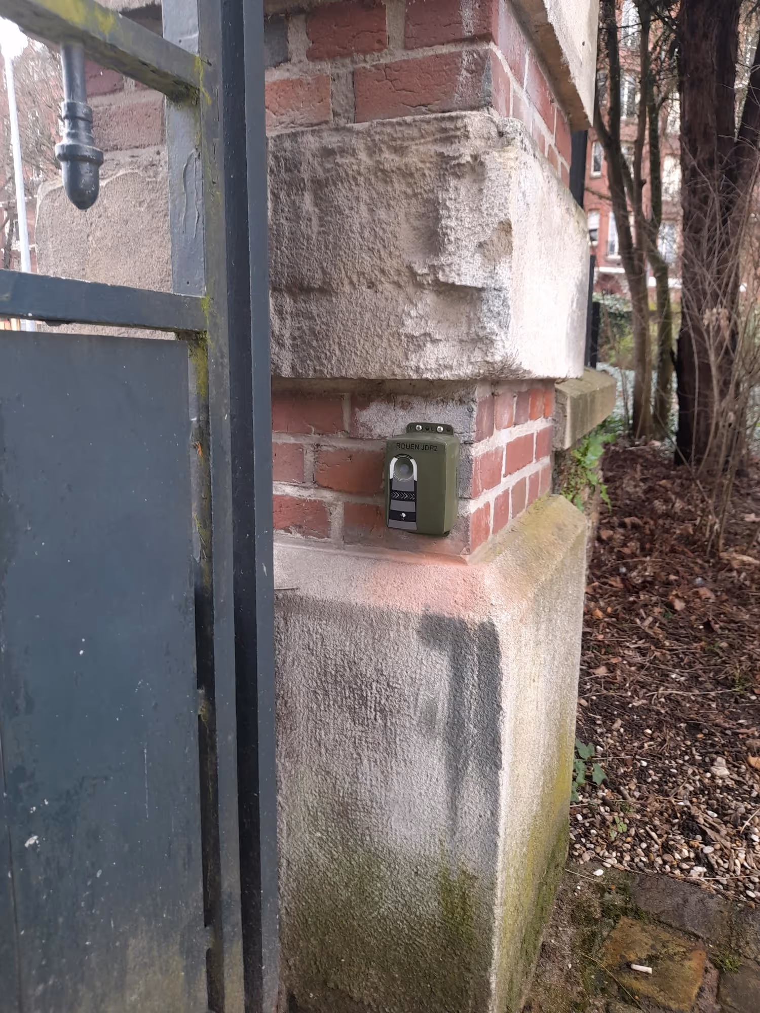 Compteur verdilo entrée parc