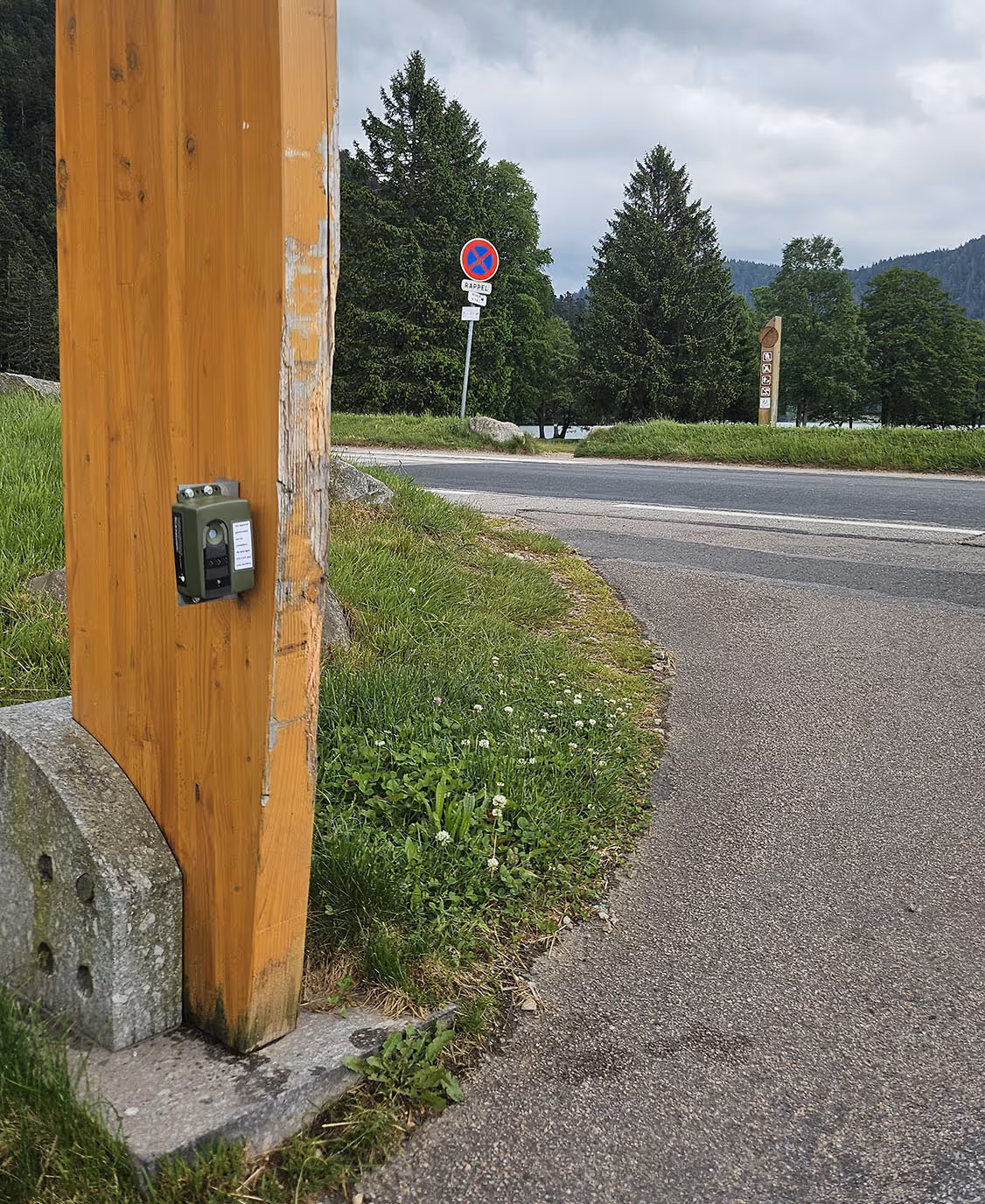 Compteur de passage parking