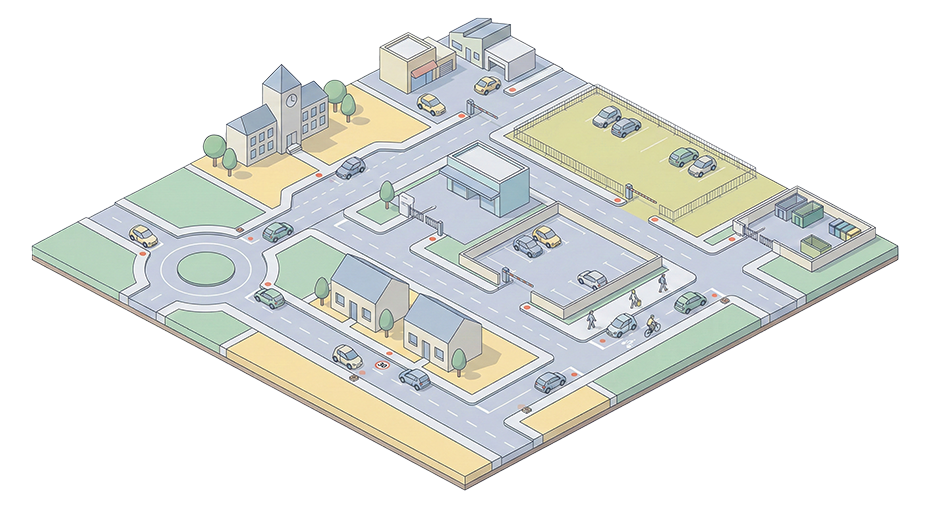 Carte comptage de véhicules léger autonome