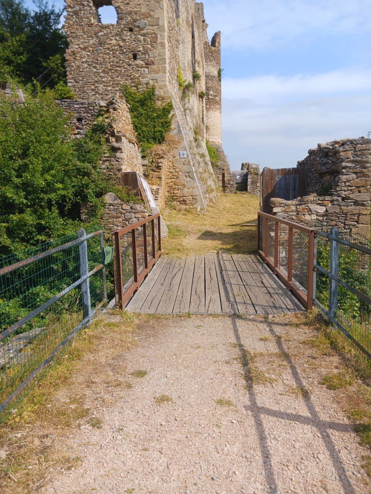 compteur verdilo de passage sur un site historique touristique